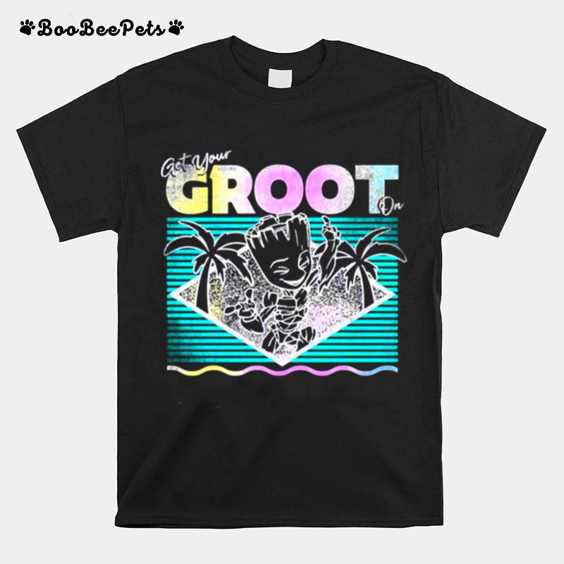 Little Tree Of The Galaxy Get Your Little Tree On I Am Groot T-Shirt