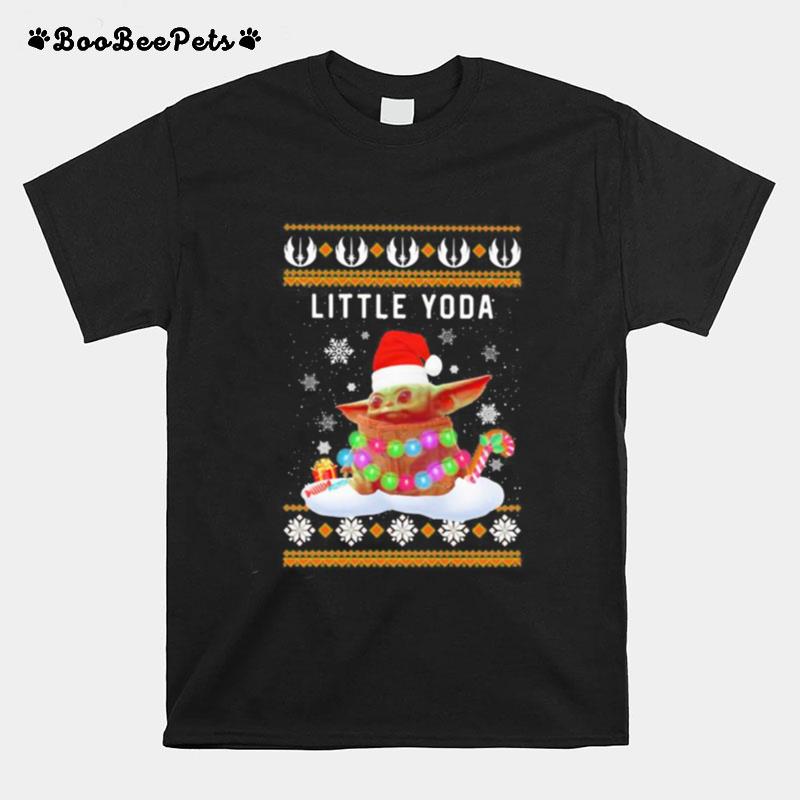 Little Yoda Ugly Christmas Vintage T-Shirt
