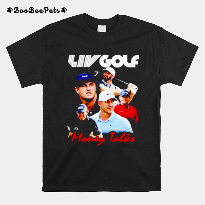 Liv Golf Villains Dechambeau Koepka Dustin Johnson Phil Mickelson T-Shirt