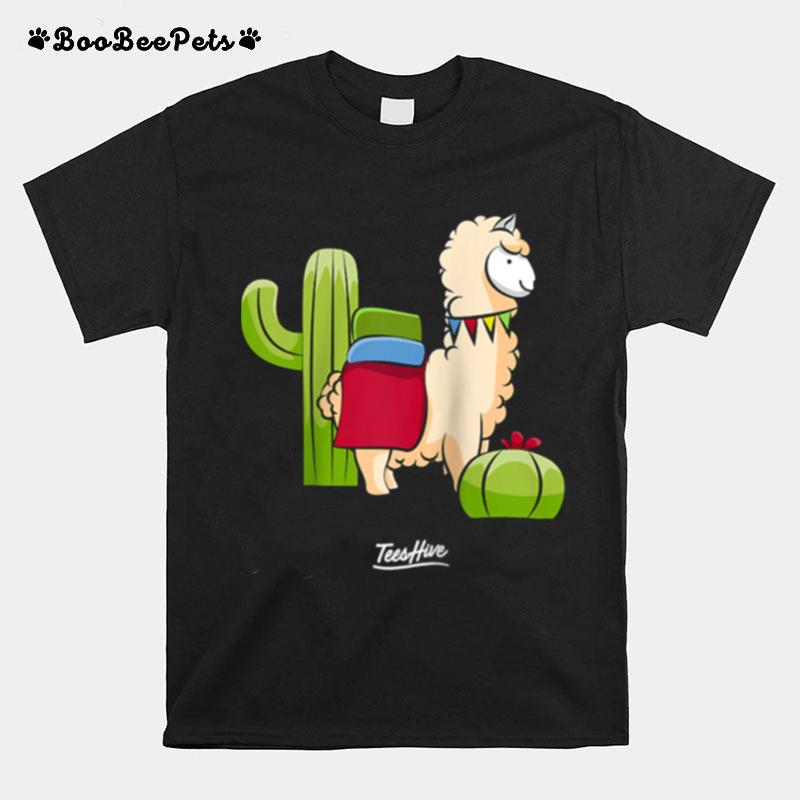 Llama Cactus T-Shirt