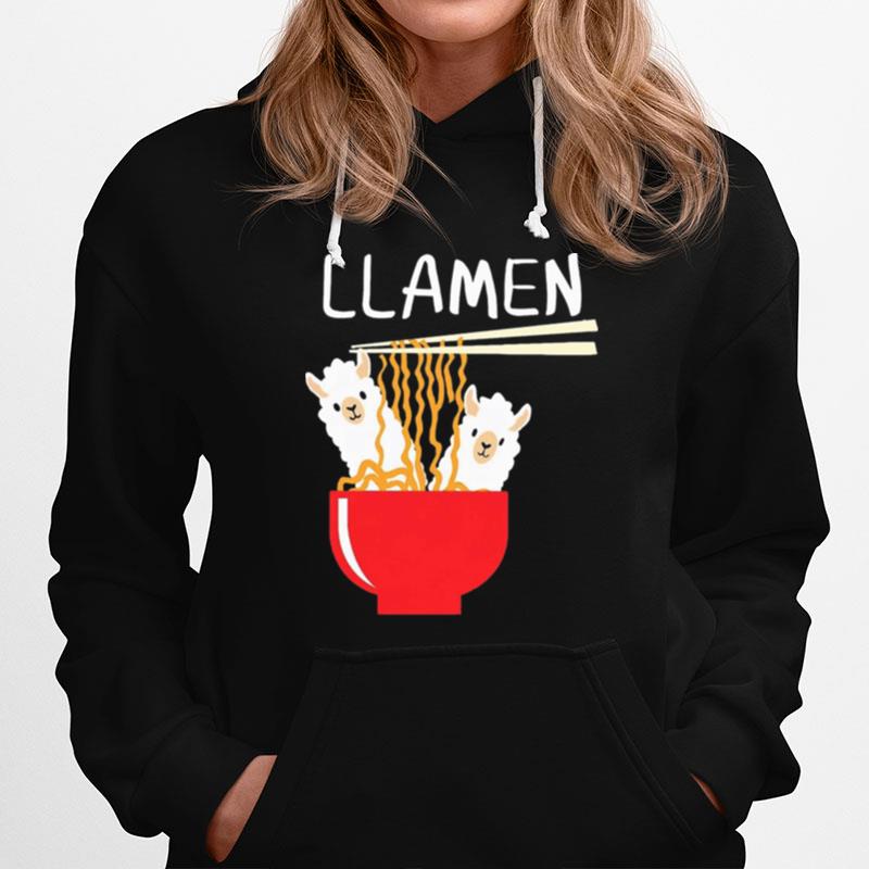 Llama Eat Llamen Hoodie