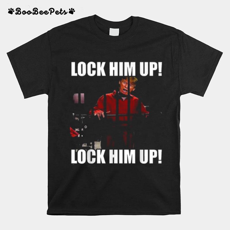 Lock Him Up Trump Orange Jumpsuit T-Shirt