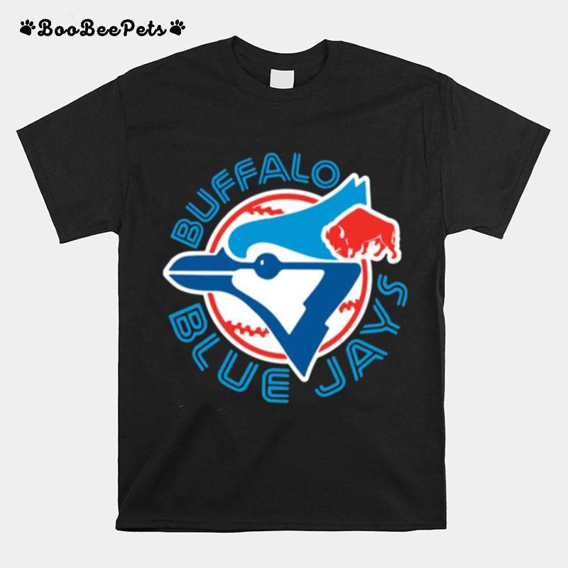 Logo Buffalo Blue Jays Baseball T-Shirt