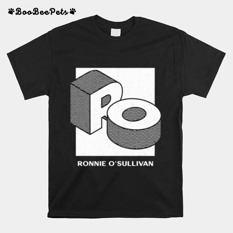 Logo Ronnie Osullivan Snooker T-Shirt