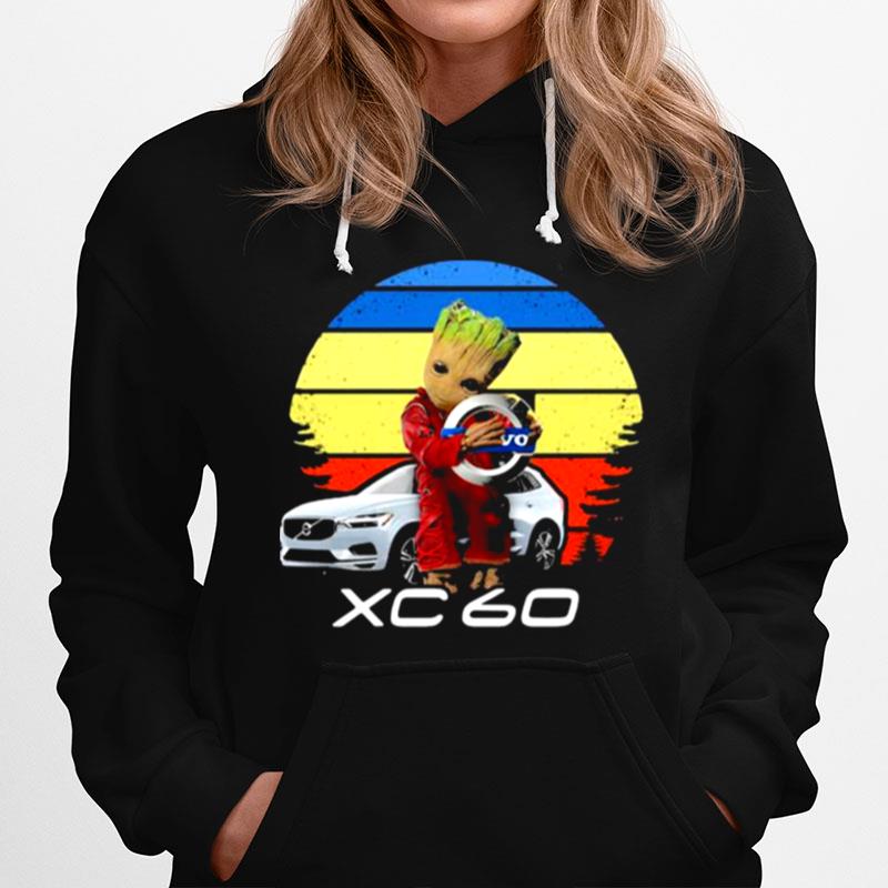 Logo Xc 60 Car Groot Vintage Hoodie