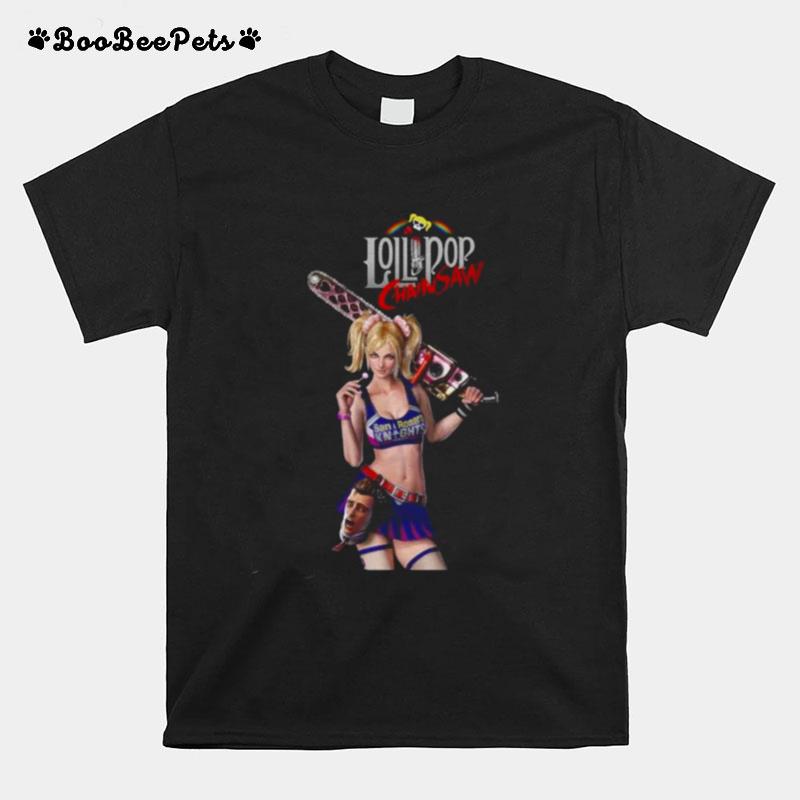 Lollipop Chainsaw Juliet Zombies Video Game Suda51 James Gunn Xbox 360 Playstation 3 T-Shirt