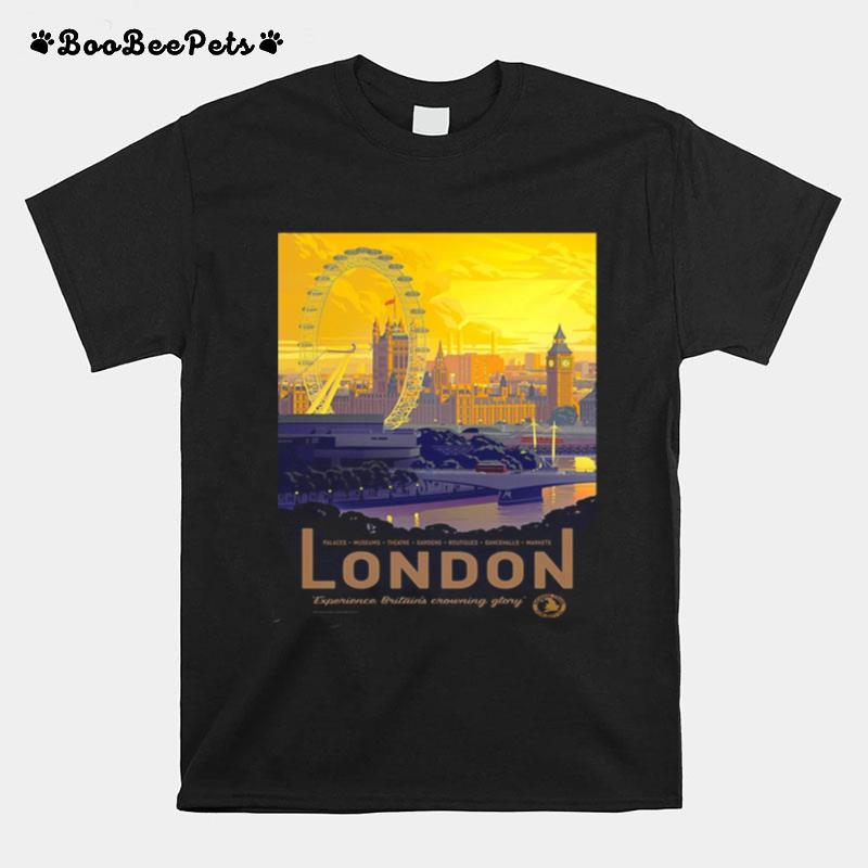 London Travel Vintage Reprint T-Shirt
