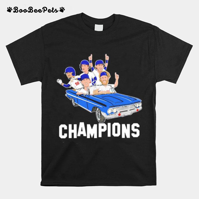 Los Angeles Dodgers Players Champions T-Shirt
