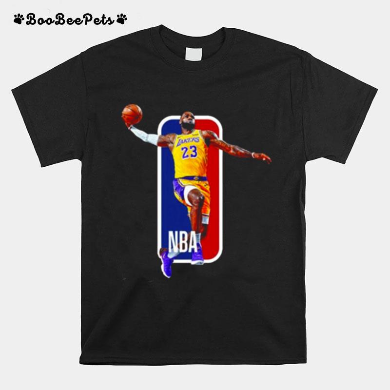 Los Angeles Lakers 23 Lebron James Nba T-Shirt