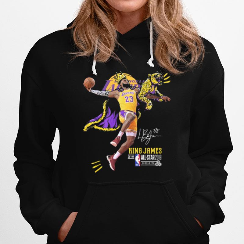 Los Angeles Lakers King James All Star 2019 Signature Hoodie