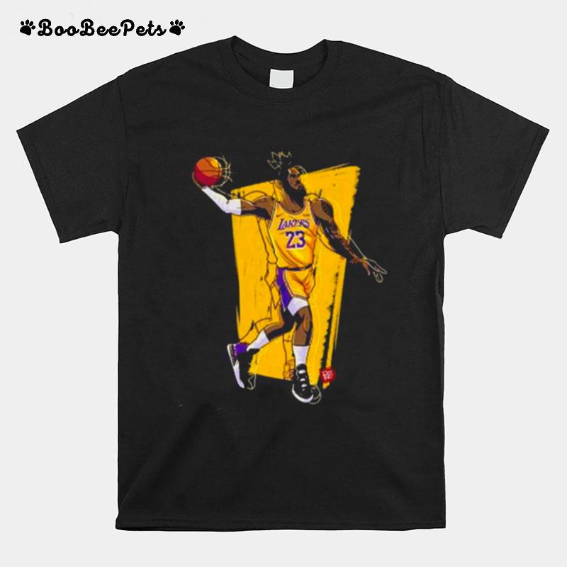 Los Angeles Lakers King James T-Shirt
