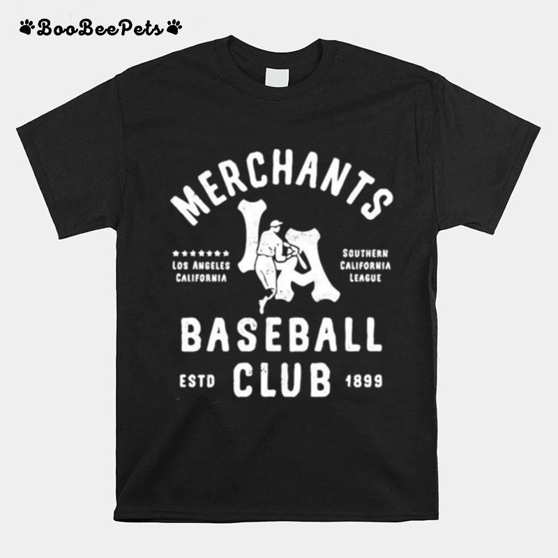 Los Angeles Merchants California Baseball T-Shirt