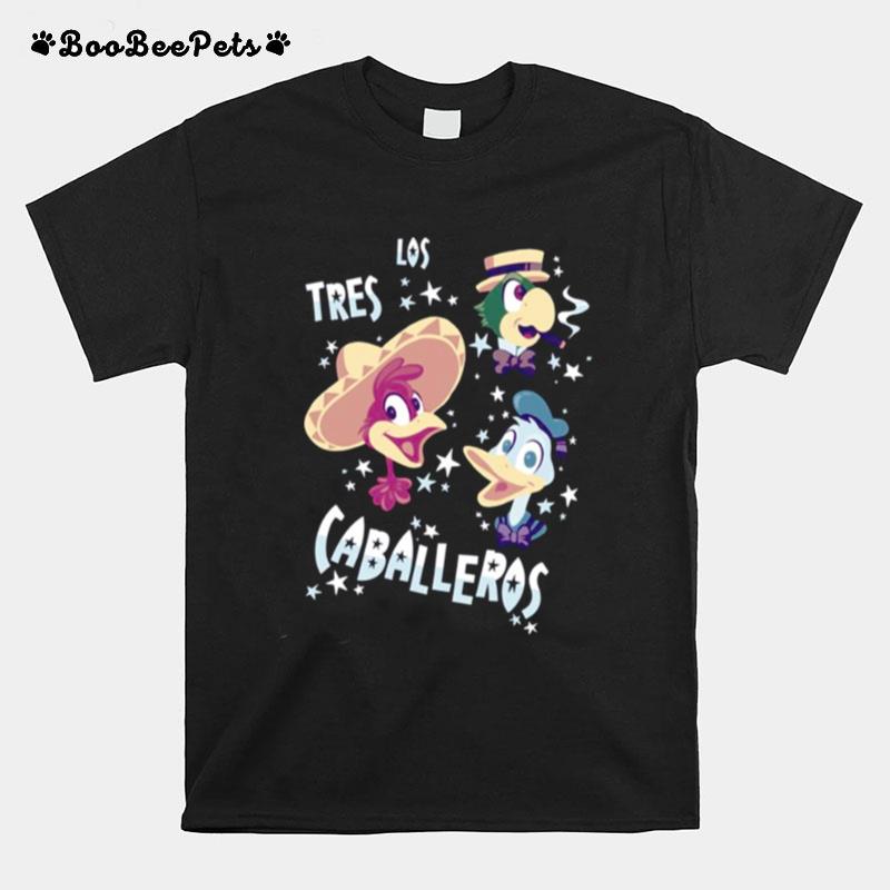 Los Tres Caballeros Three Amigos Parody T-Shirt