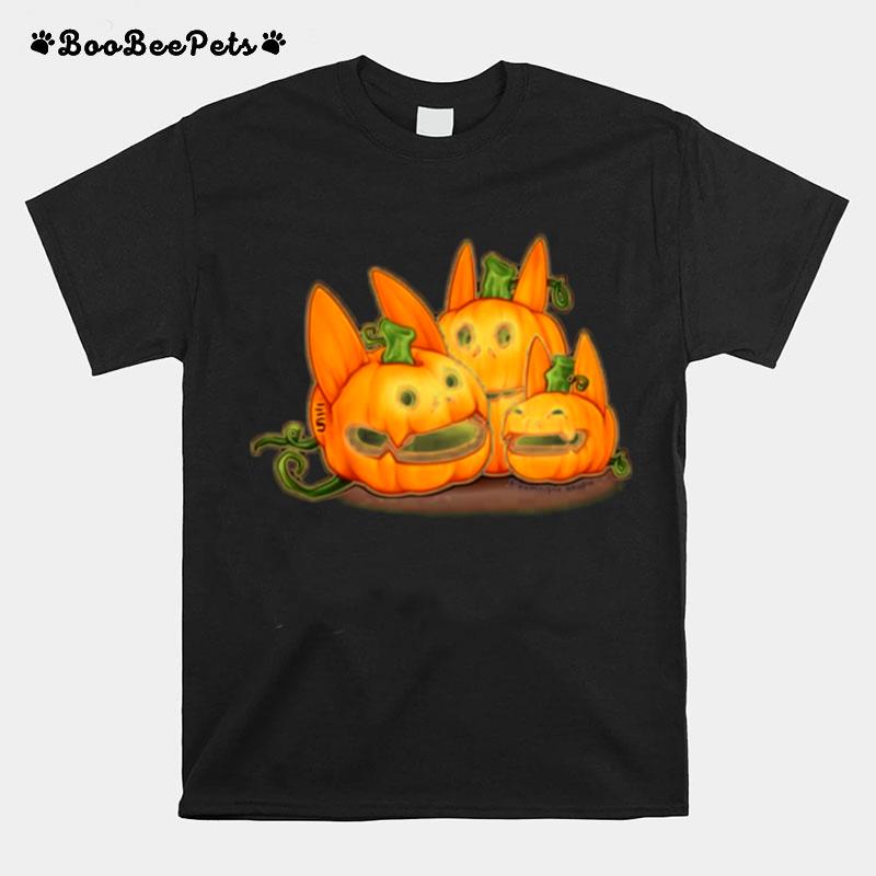 Lothcat Pumpkins Halloween T-Shirt