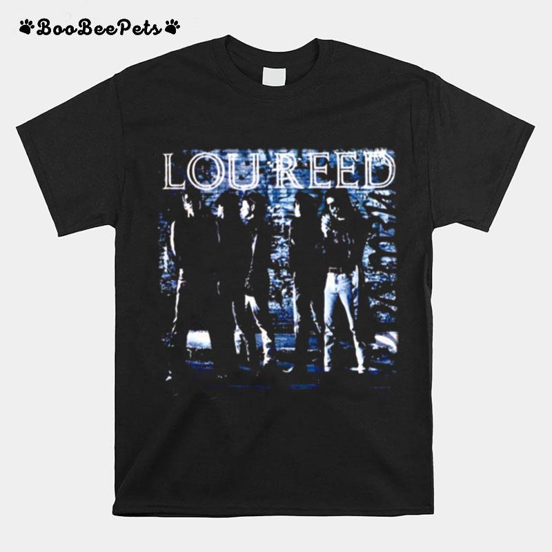 Lou Reed New Yorkthe Velvet Rock Metal Band T-Shirt