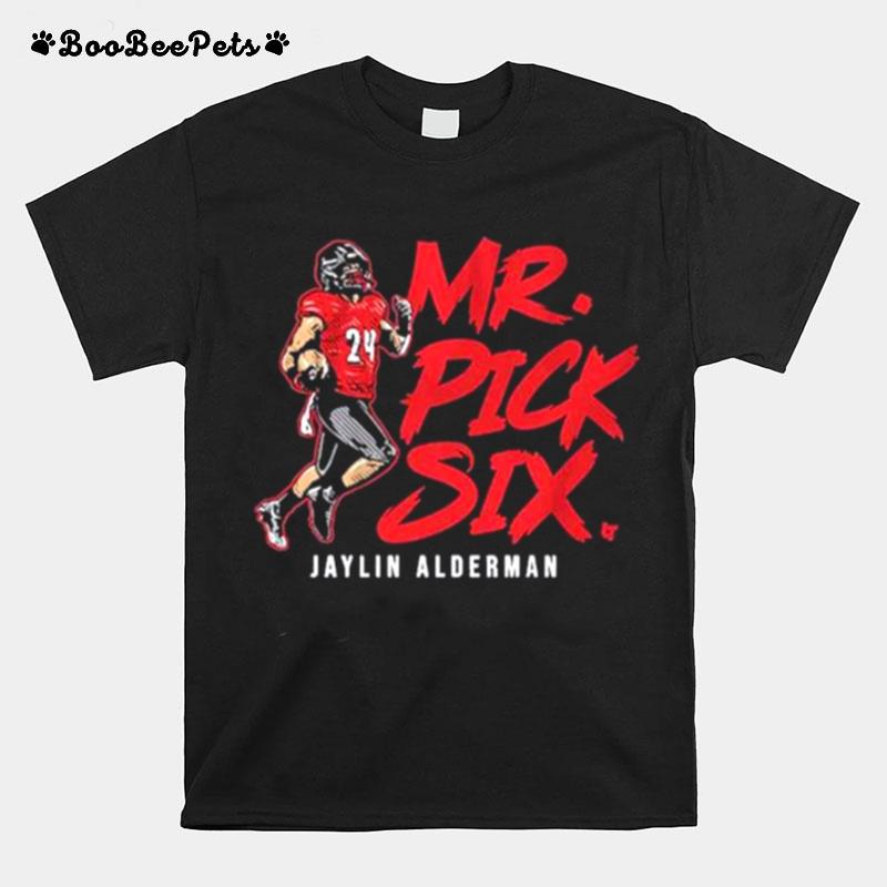 Louisville Cardinals Mr Pick Six Jaylin Alderman T-Shirt