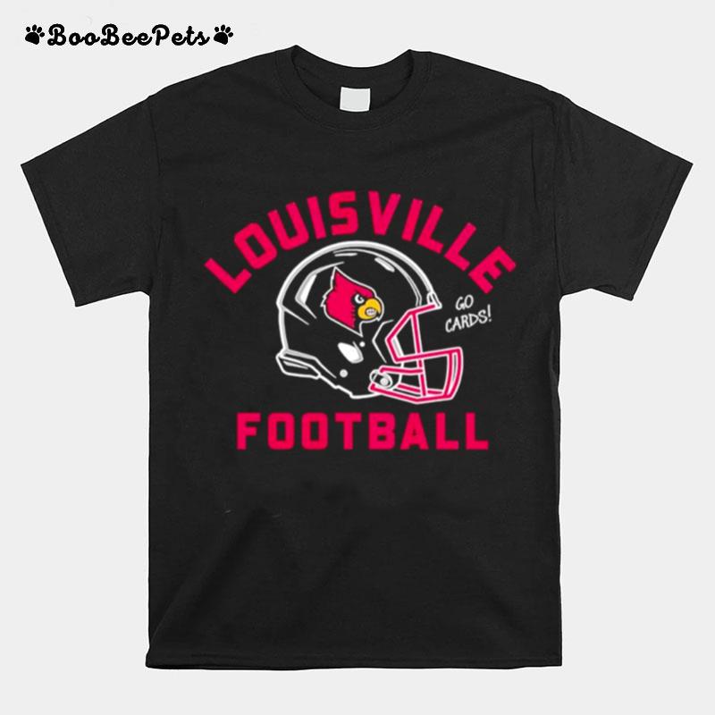 Louisville Go Cards Helmets T-Shirt