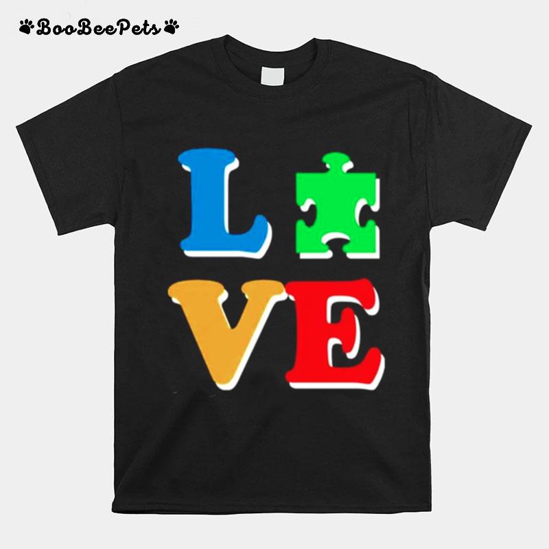 Love Autism Awareness T-Shirt