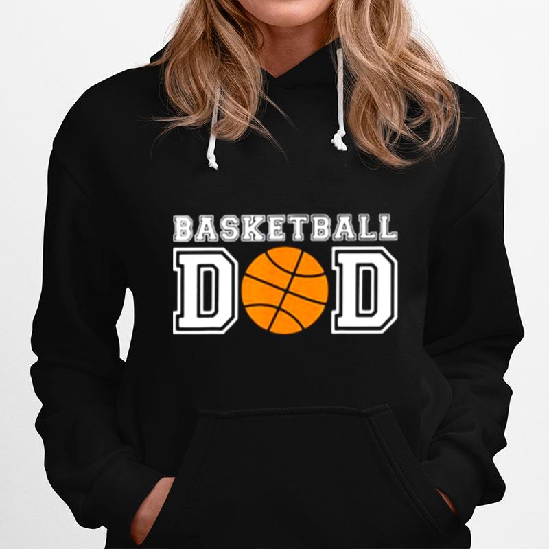 Love Baseketball Dad Player Hoodie