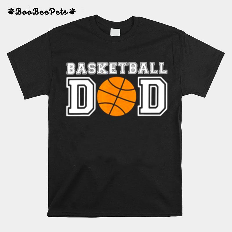 Love Baseketball Dad Player T-Shirt