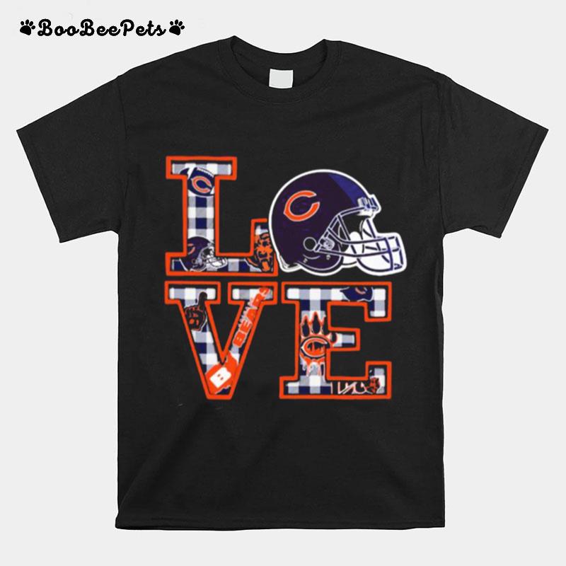 Love Chicago Bears Football T-Shirt