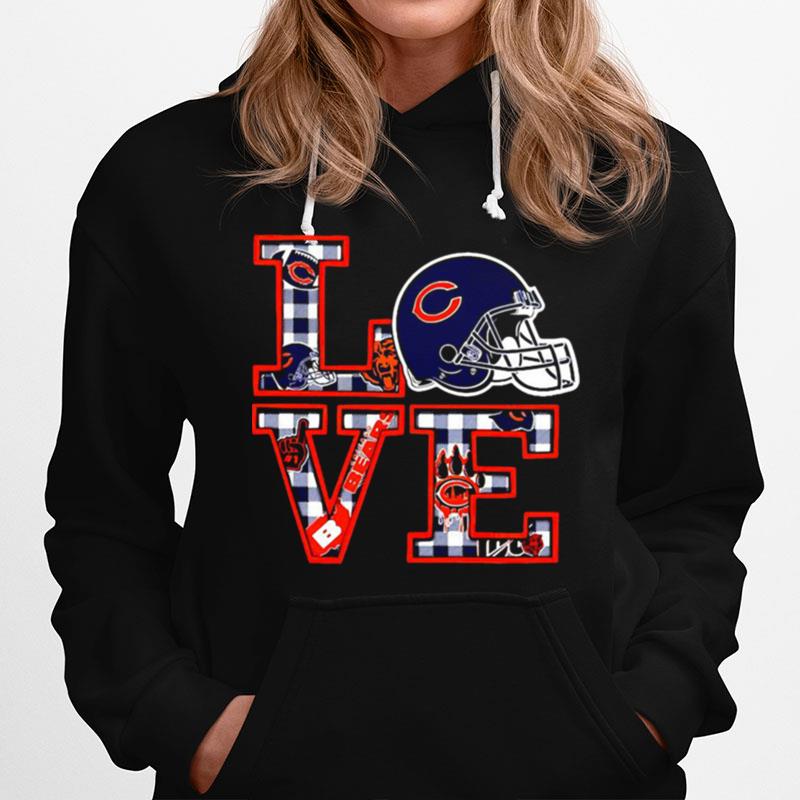 Love Chicago Bears Hoodie