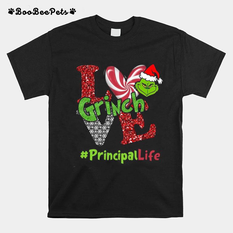 Love Grinch Principallife Christmas T-Shirt