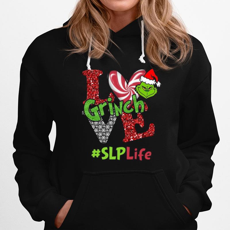 Love Grinch Slplife Christmas Hoodie