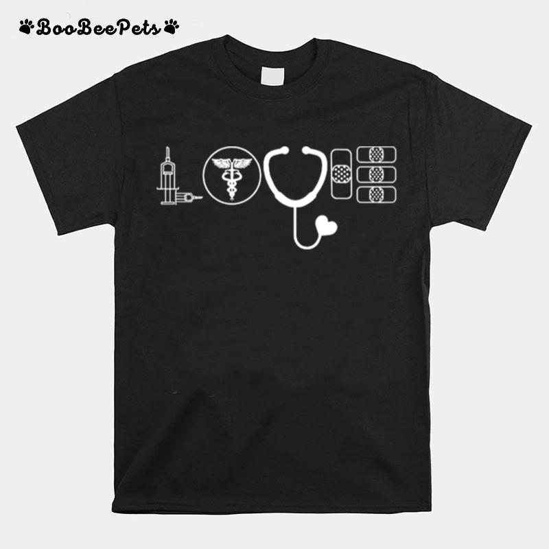 Love Nurse Cute Appreciation T-Shirt