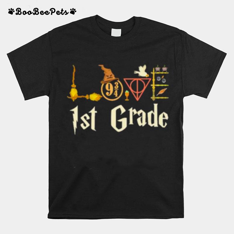 Love Wizard 1St Grade T-Shirt