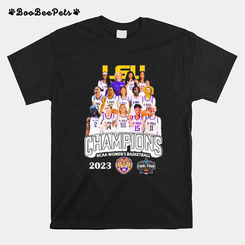 Lsu Teams Champions Ncaa Womens Basketball Final Four T-Shirt