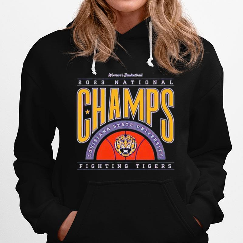 Lsu Tigers 2023 Ncaa Womens Basketball National Champions Ball Hoodie