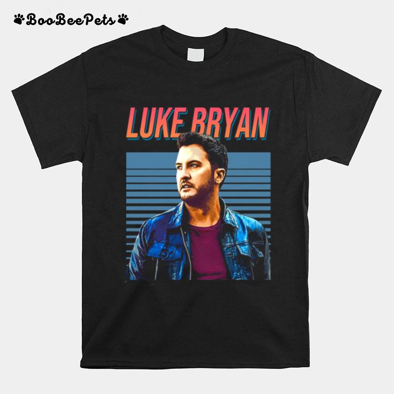 Luke Bryan Faded 80S Vintage Aesthetic T-Shirt