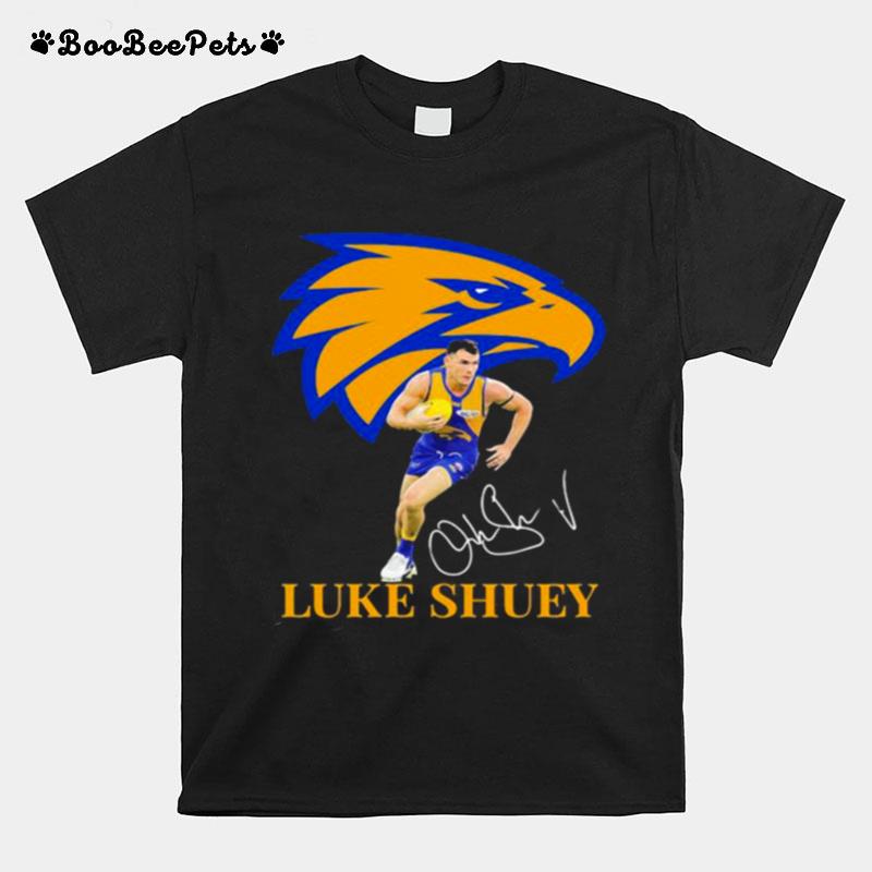 Luke Shuey Player Of Team Philadelphia Eagles Football Signature T-Shirt