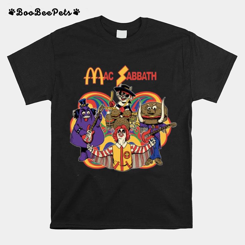 Mac Sabbath Funny Rock Black Sabbath T-Shirt