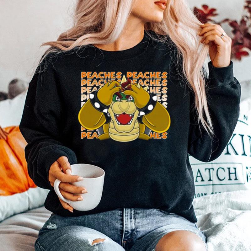Madness For Peach Sweater