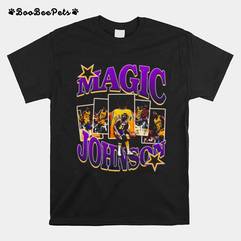 Magic Johnson Back To Back World Champion T-Shirt