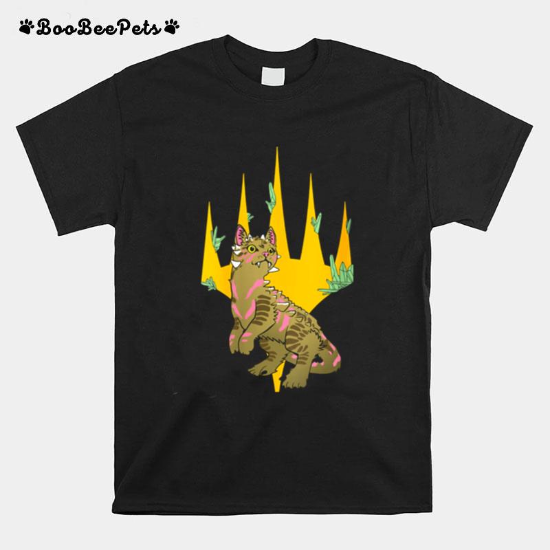 Magic The Gathering Dinosaur Cat Logo T-Shirt