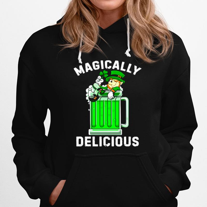 Magically Delicious St Patricks Day Drinking Tee Beer Hoodie