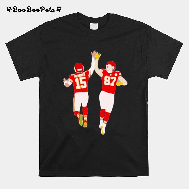 Mahomes And Kelce High Five T-Shirt