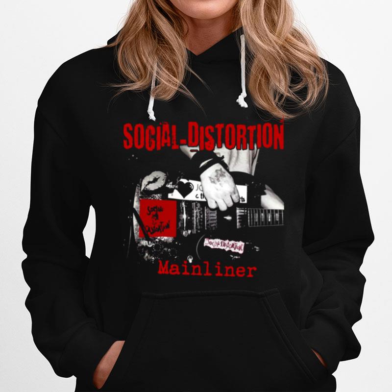 Mainliner Social Distortion Rock Band Hoodie