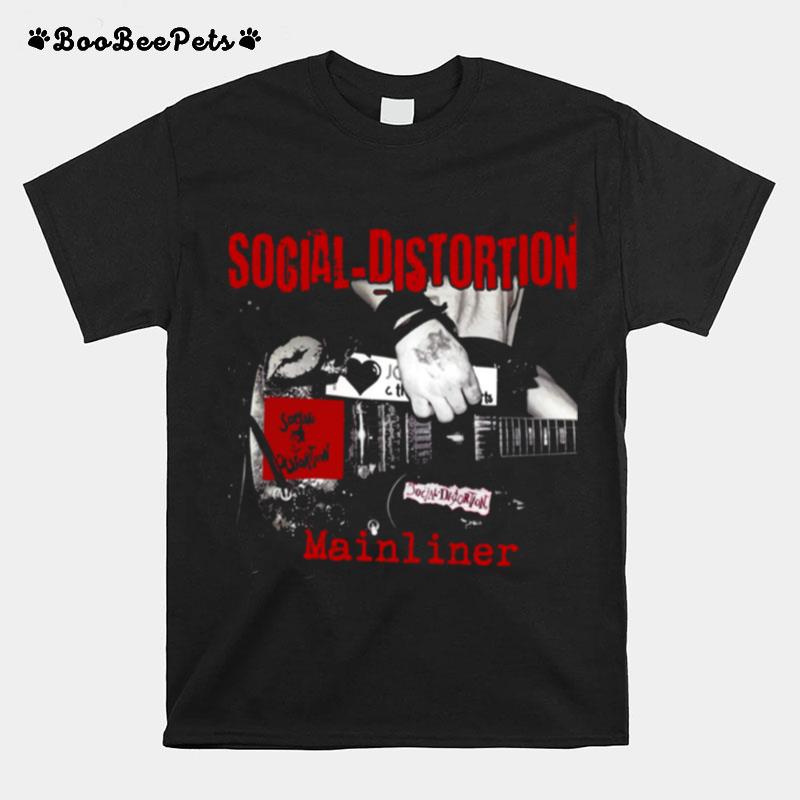 Mainliner Social Distortion Rock Band T-Shirt