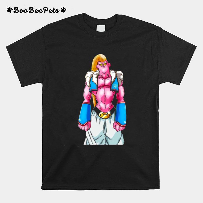 Majin Buu Dragon Ball Erling Haaland T-Shirt