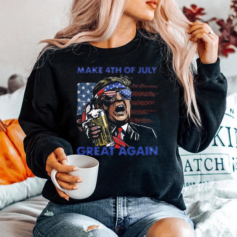 Make 4Th Of July Great Again Sweater
