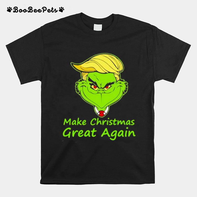 Make Christmas Great Again Trumpgrinch Xmas T-Shirt
