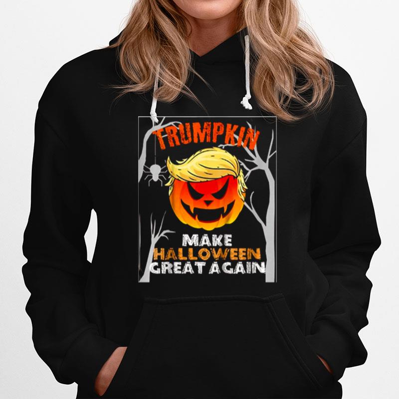 Make Halloween Great Again Horror Halloween Trumpkin Hoodie
