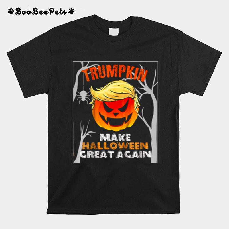 Make Halloween Great Again Horror Halloween Trumpkin T-Shirt