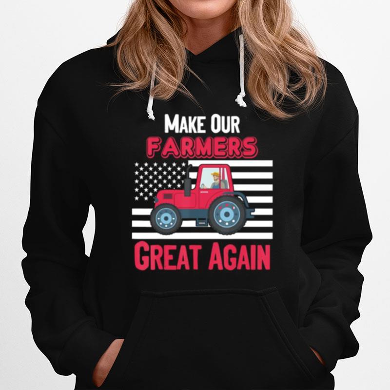 Make Our Farmers Great Again For Thanksgiving Love Hoodie