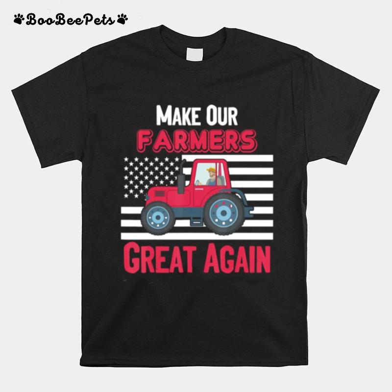 Make Our Farmers Great Again For Thanksgiving Love T-Shirt