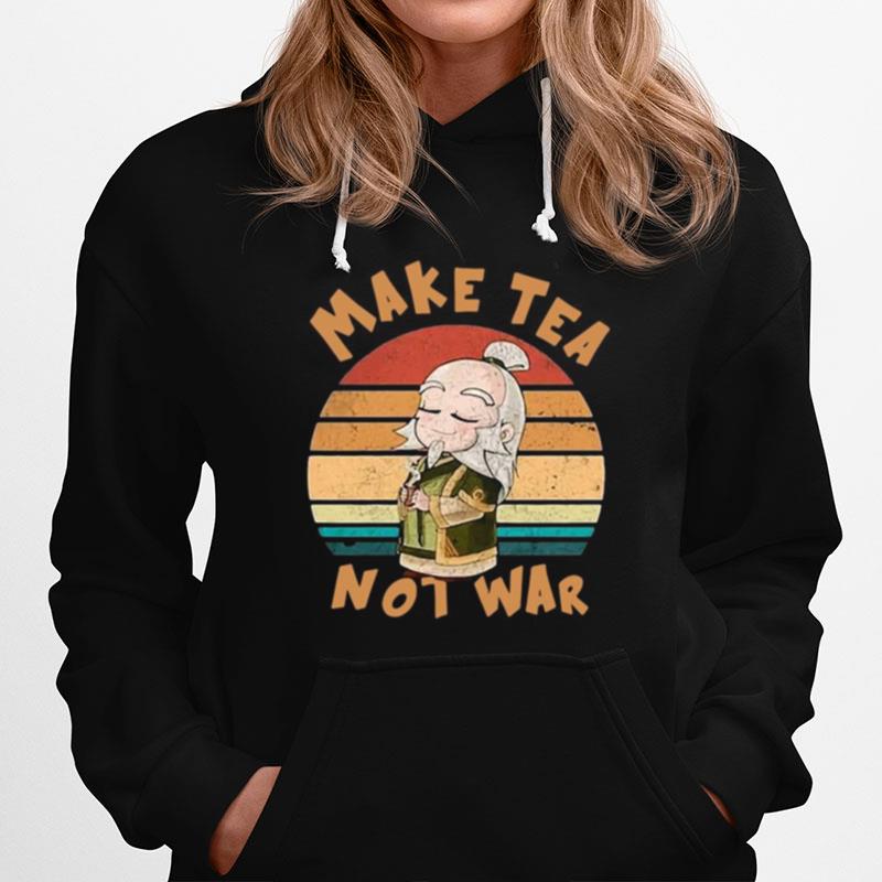 Make Tea Not War Vintage Hoodie